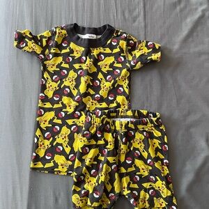 Hanna Andersson kids pikachu pajamas